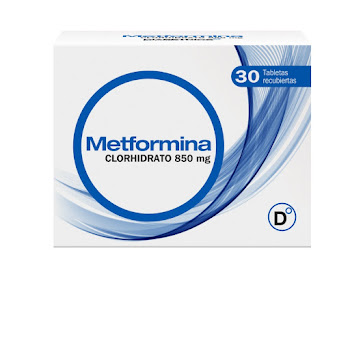 Metformina 850 mg Colmed Caja x 30 Tabletas  