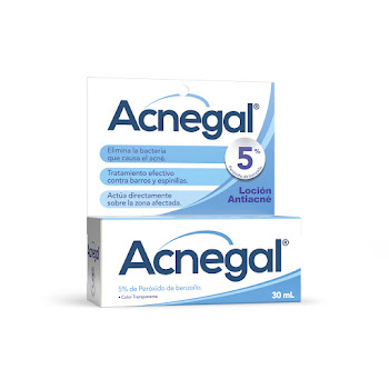 Loción Peróxido De Benzoilo 5% Acnegal x 30 ml  