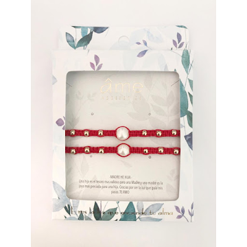 Pulsera Ame Mamá E Hija x 1 und  