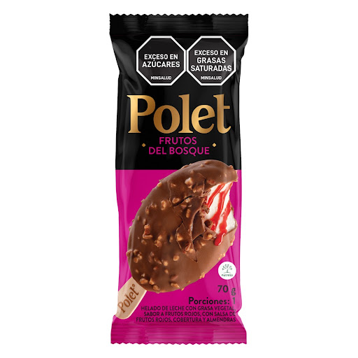 Helado Paleta Polet Frutos del Bosque x 70 gr