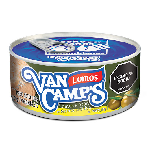 Atún Van Camps Lomitos En Aceite De Oliva x 160 gr