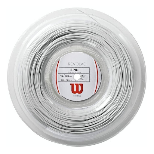 Wilson Cuerda Para Raqta Tns Revolve 16 (Blanco) Rollo 200 Mts (Wrz906500) Wilson Caja x 1 