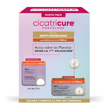 Crema Gel Cicatricure   Porcelana x 50 gr + Serum Peeling Cicatricure x 30 ml  