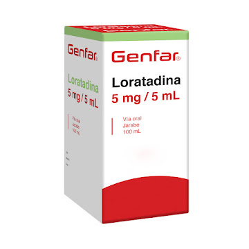 Loratadina Genfar 5mg Jarabe Frasco x 100 ml  