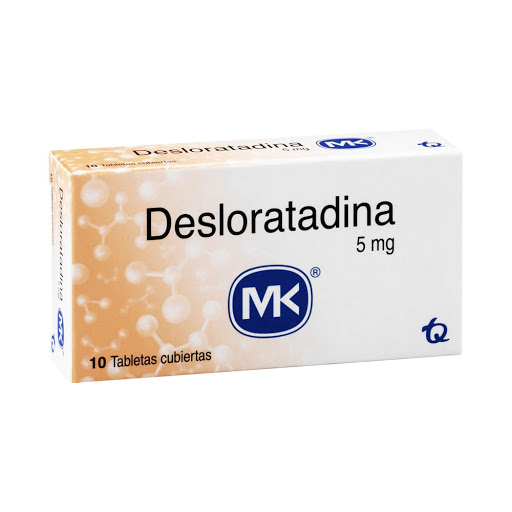 Desloratadina MK 5 mg Caja x 10 Tabletas