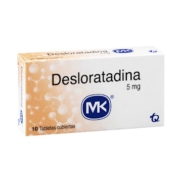 Desloratadina MK 5 mg Caja x 10 Tabletas  