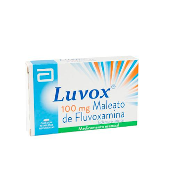 **Luvox 100Mg Tabletas Caja X15Tab. Abbott  Fluvoxamina Quideca           