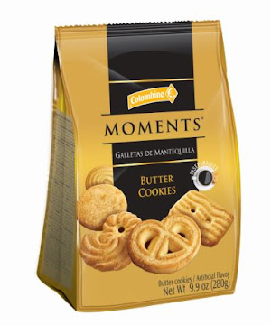 Galletas Moments   Colombina Mantequilla x 280Gr  