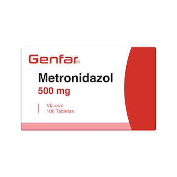 Metronidazol 500 mg Genfar Caja x 100 Tabletas  
