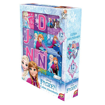 Solo Online Juguete Para Armar   Frozen Cubos Abecedario  X 1 Unidad 