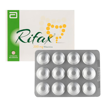 Rifax 200 mg Caja x 12 Tabletas  