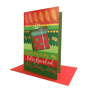 Tarjeta de Navidad Nico Grande x 1 und  