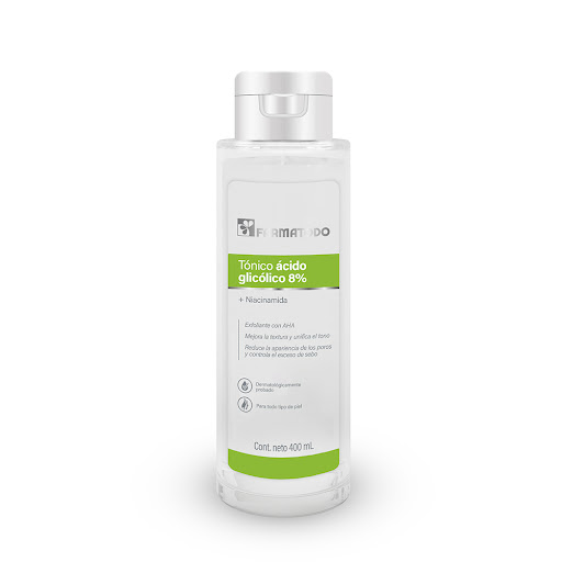Tónico Facial Farmatodo Con Ácido Glicólico x 400ml