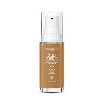 Base Líquida Loreal   Paris True Match Warm Medium W7 X 30 Ml 