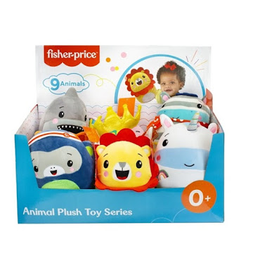 Peluche Fisher Price De Animales Surtidos x 1 und  