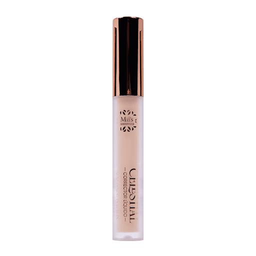 Corrector Colección Celestial Miis Cosmetics Tono 2 MIIS COSMETICS corrector liquido x 1 Corrector liquido celestial ideal para cubrir, iluminar y retocar. Su fórmula es hidratante, ligera y de cobertura media alta, perfecto para todo tipo de piel, te dejara un acabado natural.Contiene 4.