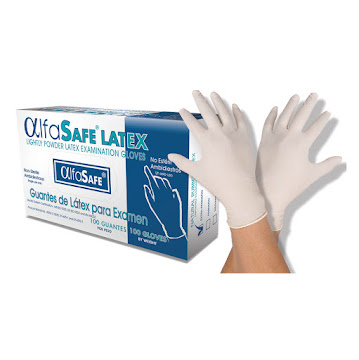 Guante Alfa Trading   Látex Talla L Caja X100und 