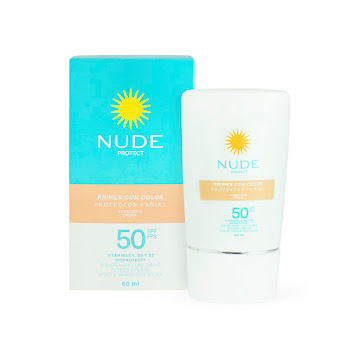 Protector Solar Nude SPF 50 Crema Facial Con Color x 50 ml  