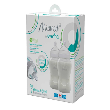 Tetero Advanced Evenflo Unisex 9 Oz x 2 und   