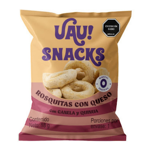 Rosquitas UAU Canela 