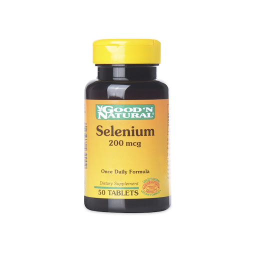 Suplemento Dietario Selenio 200 mg Good´n Natural Frasco x 50 Cápsulas