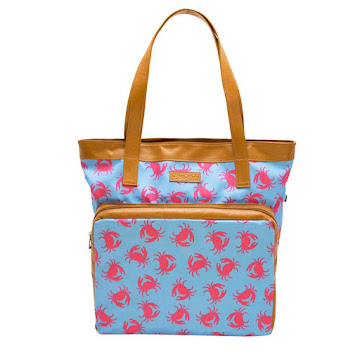 Solo Online Bolso Multiusos Use.Me   Cangrejos Color Azul Rosa X 1 Unidad 