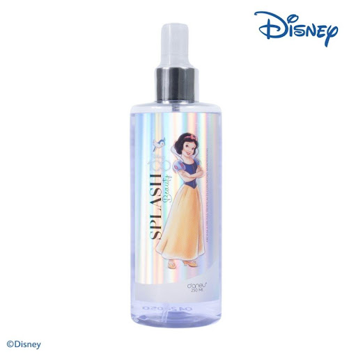 Splash Snow Blancanieves Disney 250ml MIIS KIDS splash x 1 Splash corporal con aroma sutil para refrescar el cuerpo con un diseño hermoso de Blancanieves.