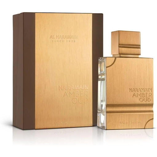AL HARAMAIN AMBER OUD GOLD EDITION EDP 60 ML AL HARAMAIN AMBER OUD GOLD EDITION EDP 60 ML x 60 ML Fragancia de la familia olfativa Oriental Vainilla para Hombres y Mujeres. Amber Oud Gold Edition se lanzó en 2024. Las Notas de Salida son bergamota y notas verdes; las Notas de Corazón son melón, pi