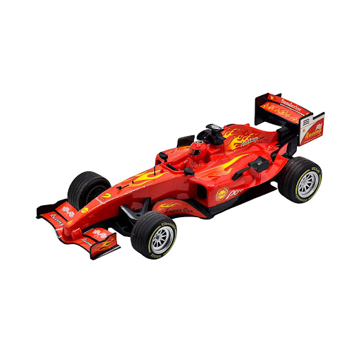 Carro a Control Remoto Fast Fire Velocidad Extrema Toy Logic Caja x 1 ĦVive la emoción de la velocidad con este increíble carro a control remoto! Equipado con tecnología avanzada, diseño aerodinámico y efectos de luces y sonidos, el Carro a Control Remoto Fast Fire es e
