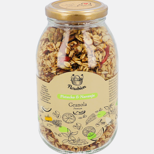 Granola Pistacho Y Naranja Parabien x 350 gr