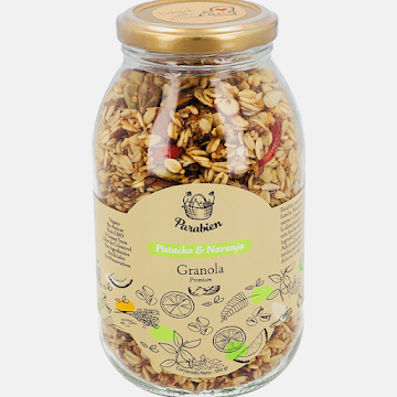 Granola Pistacho Y Naranja Parabien x 350 gr  
