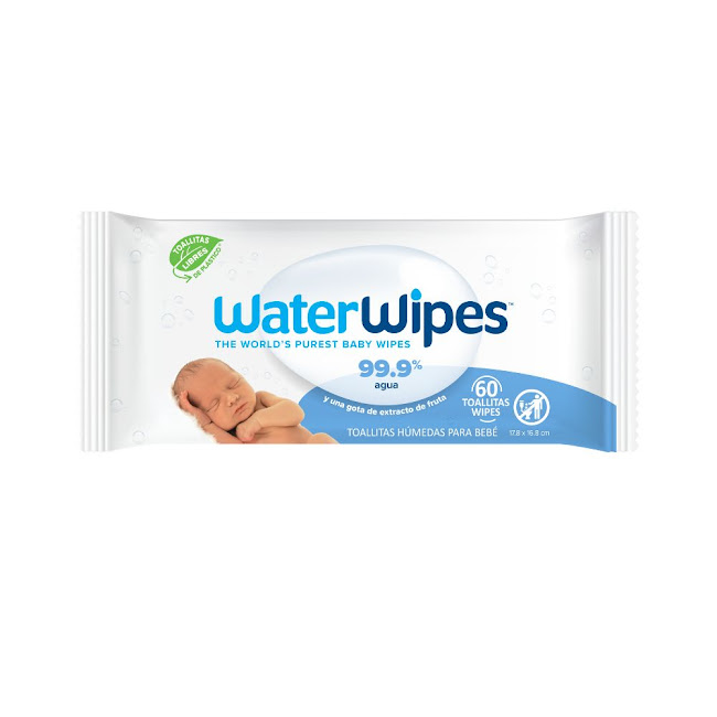Toallitas Húmedas Para Bebés Waterwipes Pack x 60 und  