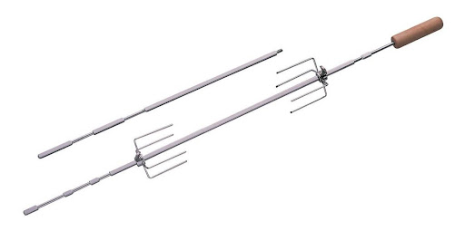 Espeton Campingaz 4 Ganchos Coleman Caja x 1 DESCRIPCIÓN DEL PRODUCTOModelo: Espeton Campingaz 4 Ganchos ColemanMateriales: Mango de madera y extensión de acero inoxidableDiseño agradable