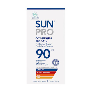 Protector Solar Facial En Crema Sunpro SPF 90 x 50 ml  