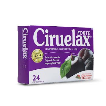 Ciruelax Forte 125 mg Caja x 24 Comprimidos  