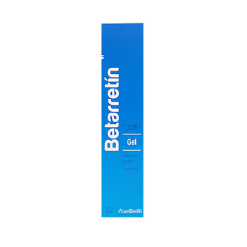 Betarretín 0.025% Gel Frasco x30g. MEDIHEALTH Tretinoína                