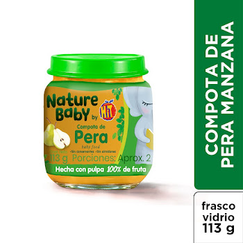 Compota By Hit Nature Baby Pera x 113 gr  
