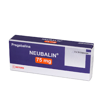 Neubalin Pregabalina 75mg Caja x 30 Tabletas  