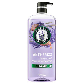 Shampoo Herbal Essences Antifrizz Lavanda Y Aceite de Almendras Frasco x 600 ml  