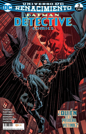 Batman: Detective Comics No. 3 Renacimiento ECC Libro x 1  