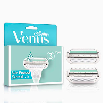 Repuestos de Afeitar Gillette Venus Skin Protect Sensitive x 2 und  