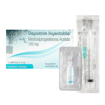 Depotrim Inyectable150mg   Amp. Caja X1amp. Laf Medroxiprogesterona      