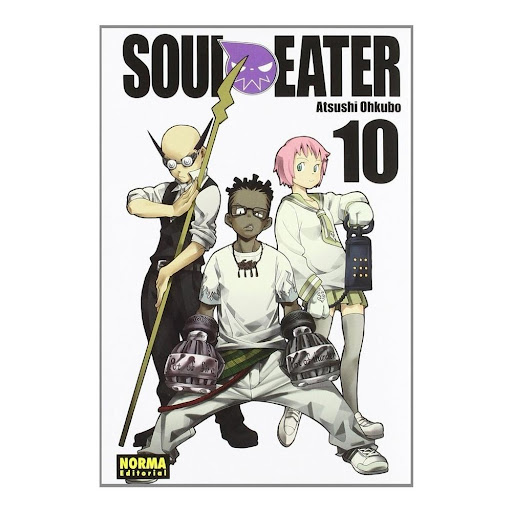 Soul Eater No. 10 Editorial Norma Libro x 1.0 SOUL EATER (VOL. 10)   Mientras todos creen que Medusa ha muerto, esta sigue tejiendo sus perversos planes para destruir tanto a la AMAM como a Aracnofobia, la organización de su propia hermana. Pero 