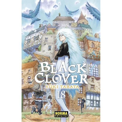 Black Clover No. 18 Editorial Norma Libro x 1.0 BLACK CLOVER 18   Autores:Yuuki Tabata  Colecciones:CÓMIC MANGA  Editoriales:NORMA Editorial  Series:BLACK CLOVER   ¡ASTA SE DIRIGE A LA GUARIDA DE LOS TOROS NEGROS!  Magna y Vanessa se enfrentan al e