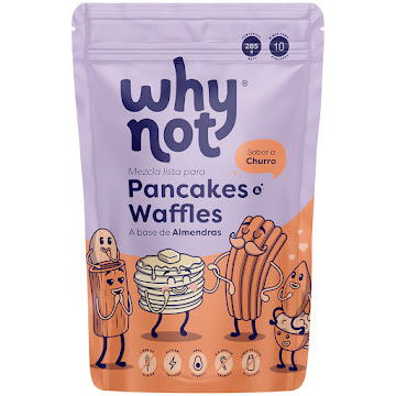 Mezcla para Pancakes y Waffles Why Not Churro x 285 gr  