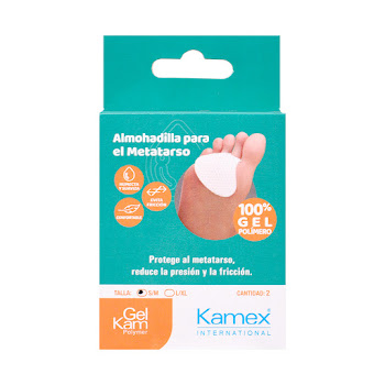Almohadilla Metatarso Kamex Gel Talla S-M x 2 und  