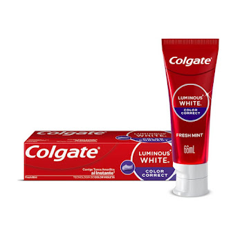 Crema Dental Colgate Luminous White Color Correct x 66 ml  