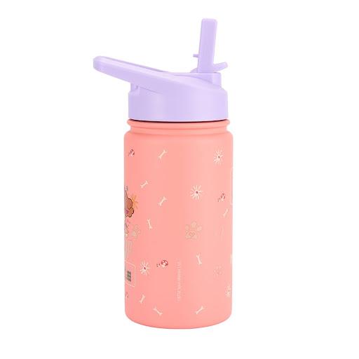Termo para niños Jr + Paw Patrol Love Pup Pink Cubitt Bolsa x 1 Termo para niños Cubitt Jr + Paw Patrol: Hidratación divertida para niños. 414 ml, conserva frío 24h y caliente 12h. Con pajilla, acero inoxidable libre de BPA y tapa antifugas.