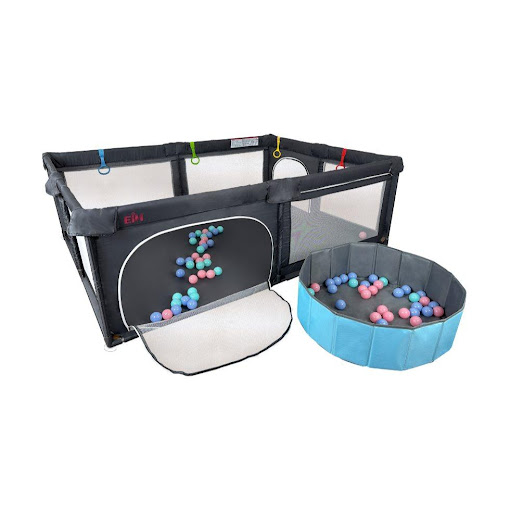 Corral de Juegos y Centro de Actividades Bebé EIH Gris Infantoys Caja x 1 Corral de Juegos Infantil con Piscina de Pelotas - EIH

Convierte cada día en una aventura segura para tu bebé con este práctico y resistente corral de juegos. Diseñado para ofrecer un espacio amplio,