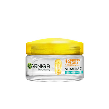 Crema Gel Hidratante Express Aclara Garnier con Vitamina C Frasco x 50 ml  